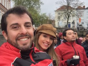 bate-volta em Bruges