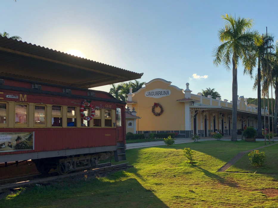passeio de trem entre Campinas e Jaguariúna